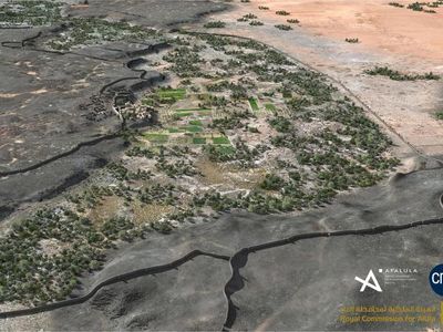 Penampakan Benteng Besar 4.000 Tahun Ditemukan di Saudi