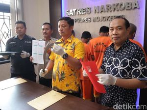 Polisi Gerebek Rumah di Mojokerto yang Sediakan Bilik untuk Nyabu