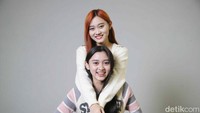 Caithlyn Gwyneth (bawah) mengaku ingin tetap menjadi idol di bidang menyanyi. (Foto: pradita utama)