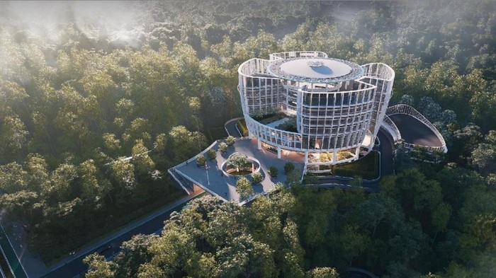 desain kantor OIKN/Dok. Kementerian PUPR dan OIKN desain kantor OIKN/Dok. Kementerian PUPR dan OIKN