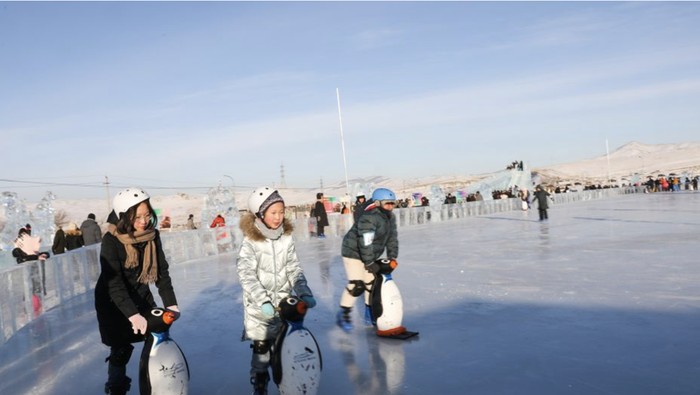 Festival Salju dan Es Internasional Mazaalai di Mongolia