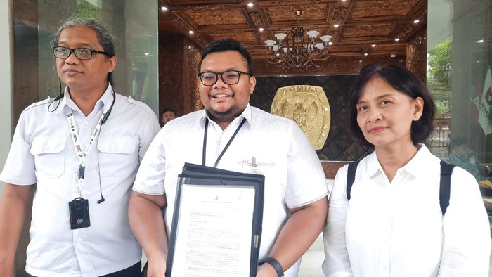 IALA datangi Kantor KPU RI (Annisa/detikcom)