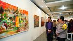 Momen Kapolri Hadiri Pameran Seni dan Pentas Musik di Yogyakarta
