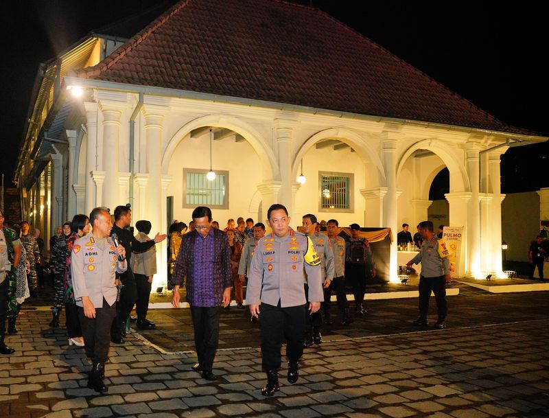 Kapolri Jenderal Listyo Sigit hadiri agenda pentas seni dan budaya di Yogyakarta Foto: dok ist