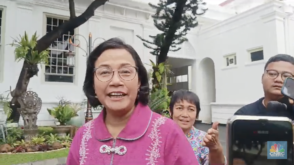 Menteri Keuangan Sri Mulyani. (CNBC Indonesia/Emir Yanwardhana)