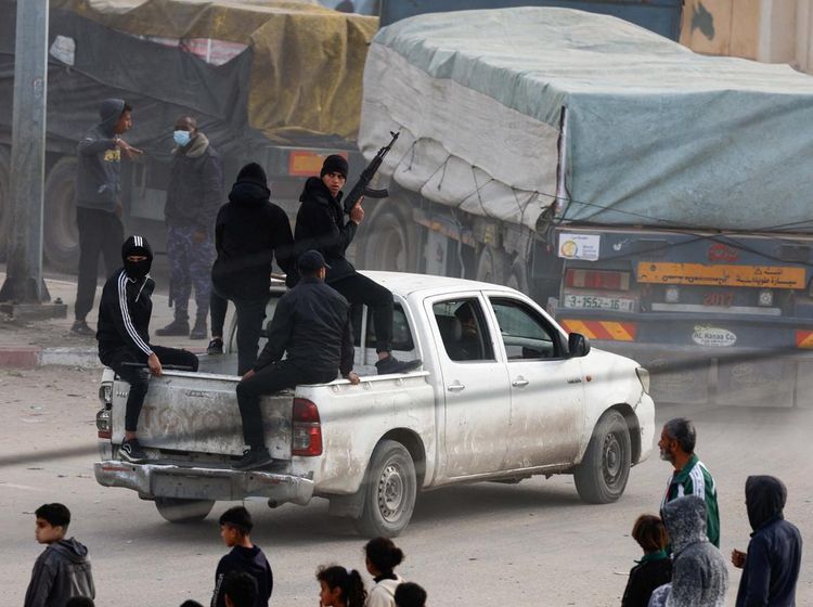 Pasukan Bersenjata Kawal Bantuan untuk Gaza