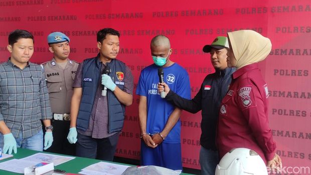 Pelaku pejambretan yang viral di Ungaran, Semarang, ditangkap.