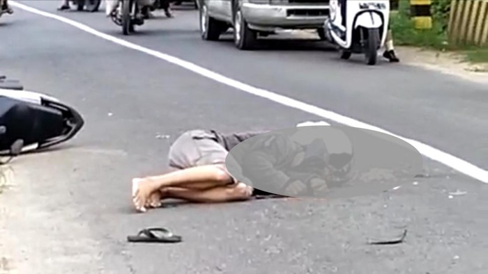 pemotor tewas kecelakaan di pamekasan