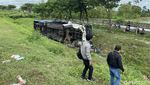 Penampakan Terkini Bus Rombongan SMAN 1 Sidoarjo Usai Kecelakaan di Tol Ngawi