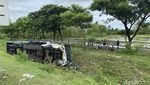 Penampakan Terkini Bus Rombongan SMAN 1 Sidoarjo Usai Kecelakaan di Tol Ngawi