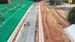 Perdana! Penampakan Jalan Tol IKN yang Lagi Dibangun
