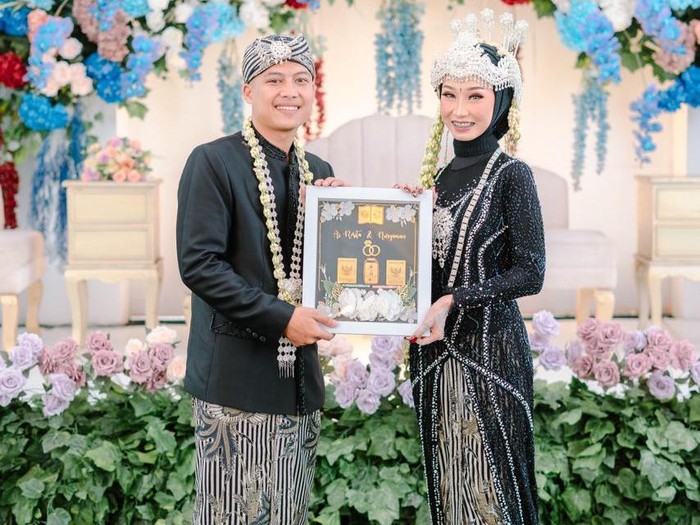 pernikahan Ai Rosita dan Nuryaman (aanuy), viral di media sosial