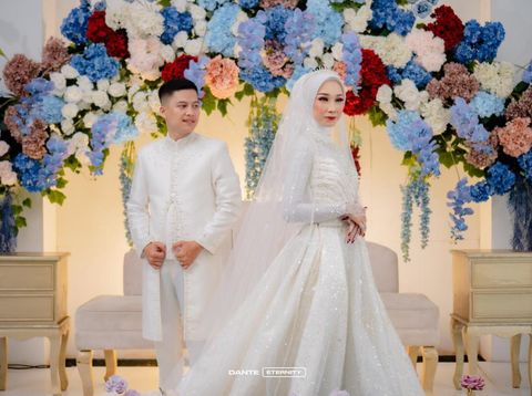 pernikahan Ai Rosita dan Nuryaman (aanuy), viral di media sosial