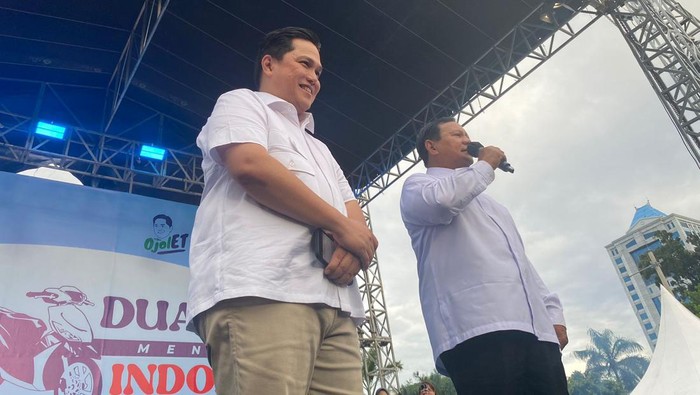 Prabowo & Erick Thohir