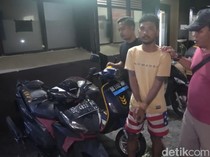 Pria Dipolisikan Ibu di Makassar Gadai 3 Motor demi Main Judi Online