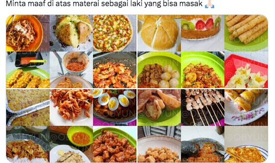 Pria Tersiram Air Panas di Dapur, Pria Kompak Netizen Pamer Masakan