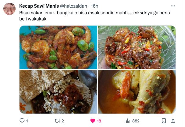 Pria Tersiram Air Panas di Dapur, Pria Kompak Netizen Pamer Masakan