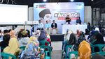 Relawan Aksi Sahabat Gibran Simulasikan Penyajian Makanan Sehat