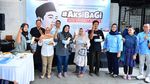 Relawan Aksi Sahabat Gibran Simulasikan Penyajian Makanan Sehat