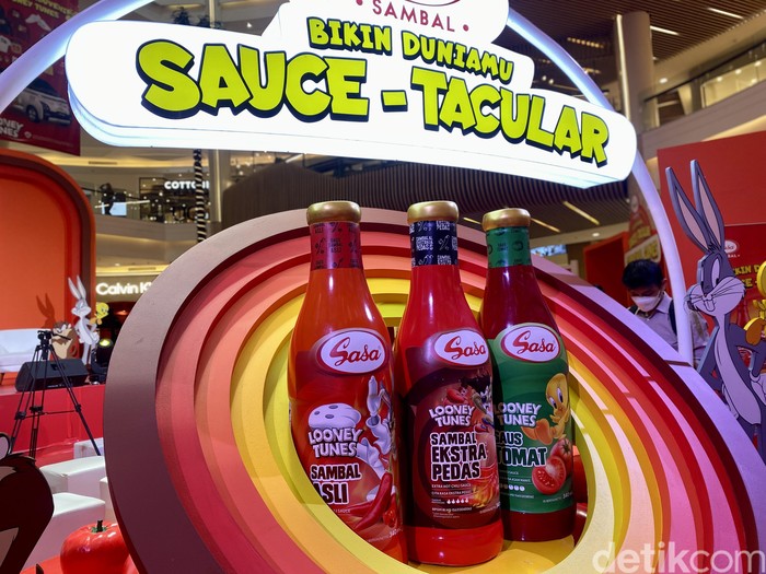 Sasa Sambal kolaborasi dengan Looney Tunes
