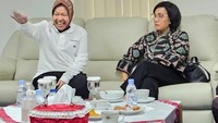 Menteri Keuangan Sri Mulyani diisukan akan mundur dari Kabinet Indonesia Maju Presiden Joko Widodo. Foto: Instagram @smindrawati