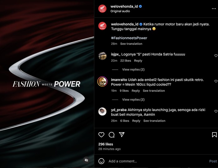 Teaser Honda Stylo