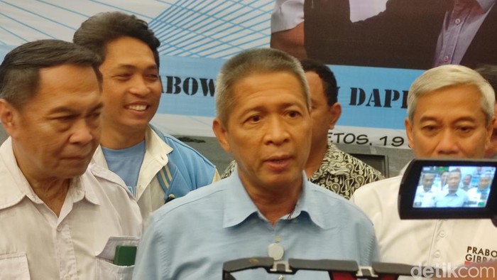 Foto Wakil Ketua TKN Prabowo-Gibran, Condro Kirono di Semarang Jumat (19/1/2024).