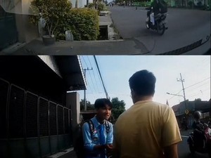 Ini Lokasi Siswa Kediri Tabrak Mobil hingga Mengejarnya untuk Minta Maaf