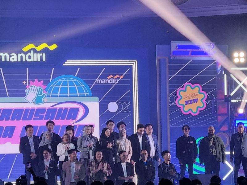 Bank Mandiri mengumumkan jawara Wirausaha Muda Mandiri (WMM) 2023.