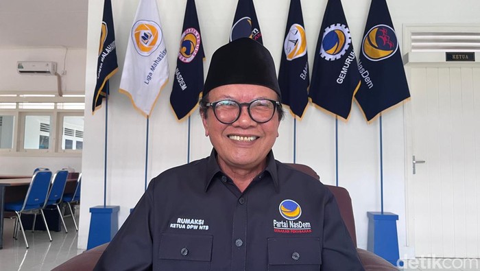 Ketua DPW NasDem NTB Rumaksi.