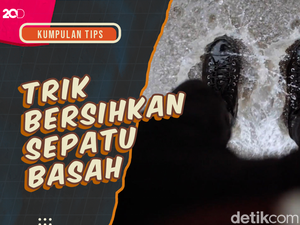 KuTips: Pertolongan Pertama pada Sepatu Basah Biar Tak Rusak dan Bau