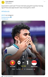 Meme Timnas Indonesia vs Vietnam Piala Asia 2023