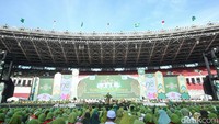 Jokowi ingin agar rakyat Indonesia tidak diadu domba dengan isu perbedaan pilihan dalam pemilu.