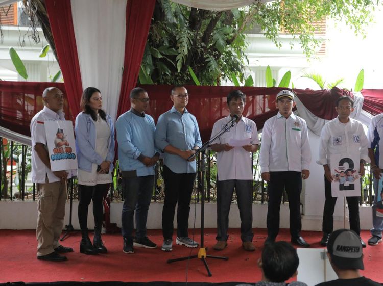 Momen Relawan Pergerakan Pelaut Indonesia Dukung Prabowo-Gibran