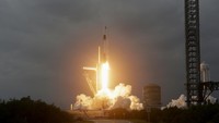 The Axiom Mission 3 launches to the International Space Station with crew members Commander Michael Lopez-Alegria of the U.S./Spain, Pilot Walter Villadei of Italy, Mission Specialist Alper Gezeravcı of Turkey, and ESA (European Space Agency) project astronaut Marcus Wandt of Sweden, at Cape Canaveral, Florida, U.S. January 18, 2024. REUTERS/Joe Skipper