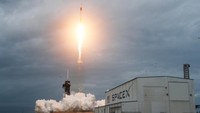 The Axiom Mission 3 launches to the International Space Station with crew members Commander Michael Lopez-Alegria of the U.S./Spain, Pilot Walter Villadei of Italy, Mission Specialist Alper Gezeravcı of Turkey, and ESA (European Space Agency) project astronaut Marcus Wandt of Sweden, at Cape Canaveral, Florida, U.S. January 18, 2024. REUTERS/Joe Skipper