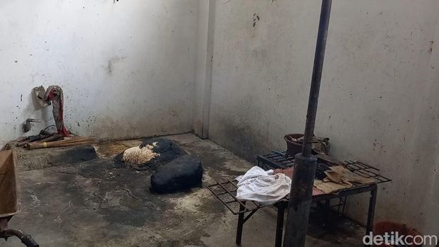 Rumah jagal anjing milik Agus Triyono, Kelurahan Nusukan, Kecamatan Banjarsari, Kota Solo, Sabtu (20/1/2024).