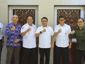 Bertemu Pj Gubernur Bali, KSP Moeldoko Tagih Target Kendaraan Listrik