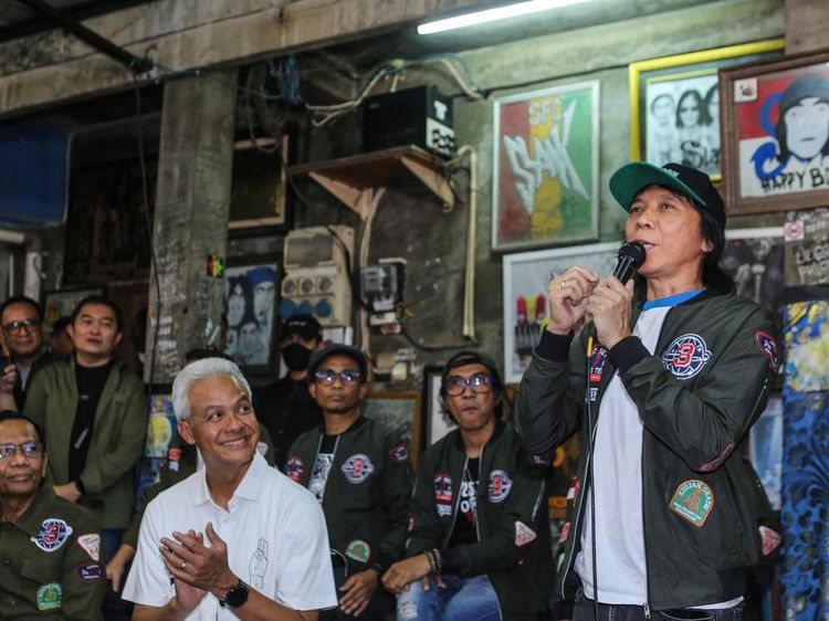 Potret Slank Deklarasi Dukung Ganjar-Mahfud