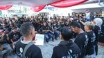 Saat 1.000 Ojol Jakarta Deklarasi Dukung Ganjar-Mahfud