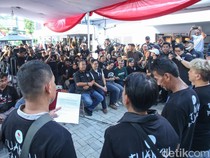 Saat 1.000 Ojol Jakarta Deklarasi Dukung Ganjar-Mahfud