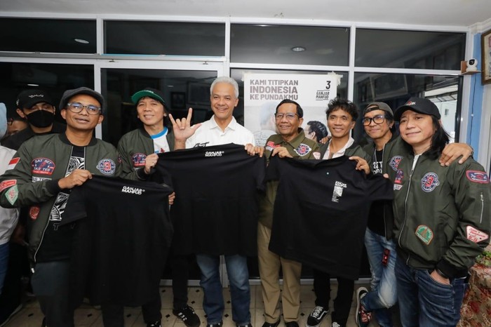 Slank dukung Ganjar-Mahfud.