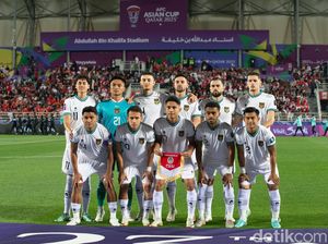 Hasil Indonesia di Piala Asia: Perdana Menang di Matchday 2
