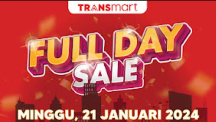 Transmart Full Day Sale 21 Januari