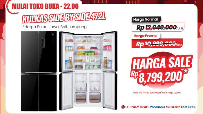 Transmart Full Day Sale-Kulkas