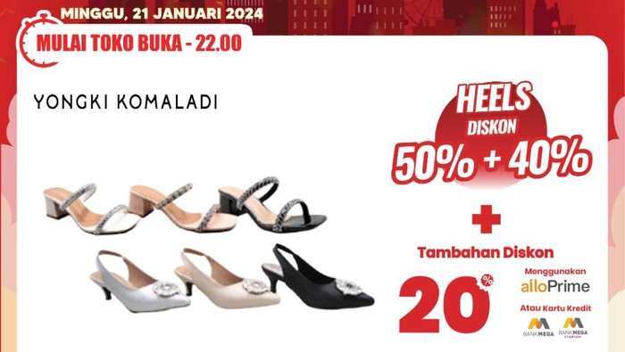 Transmart Full Day Sale-Sepatu dan Sandal