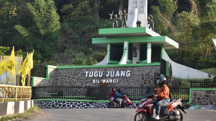 Tugu Juang Siliwangi di Baleendah, Kabupaten Bandung.