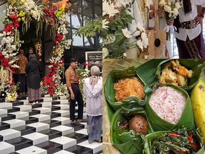 Viral Pernikahan Ramah Lingkungan, Cateringnya Tanpa Piring Diganti Besek