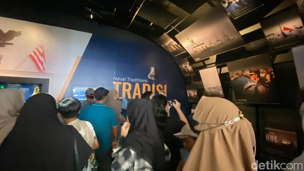 Antusiasme masyarakat kunjungi Museum Pusat TNI AL Jalesveva Jayamahe