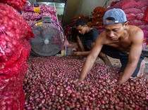 Harga Bawang Merah Turun di Medan